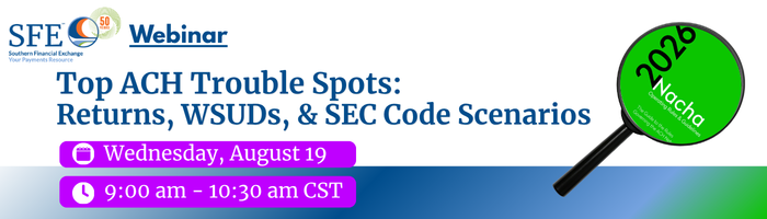 Top ACH Trouble Spots