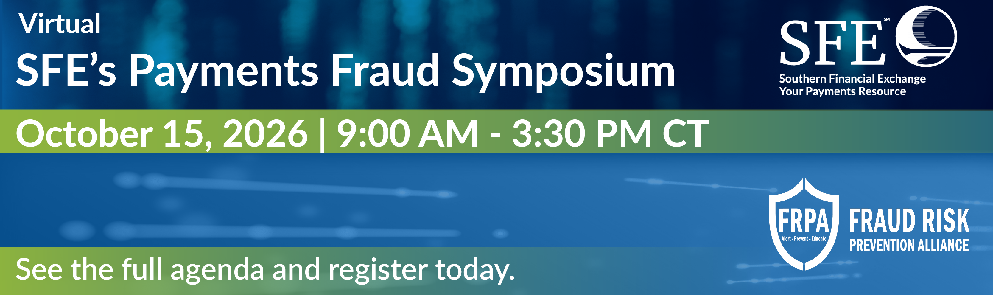 [Duplicate] SFE’s Payments Fraud Symposium